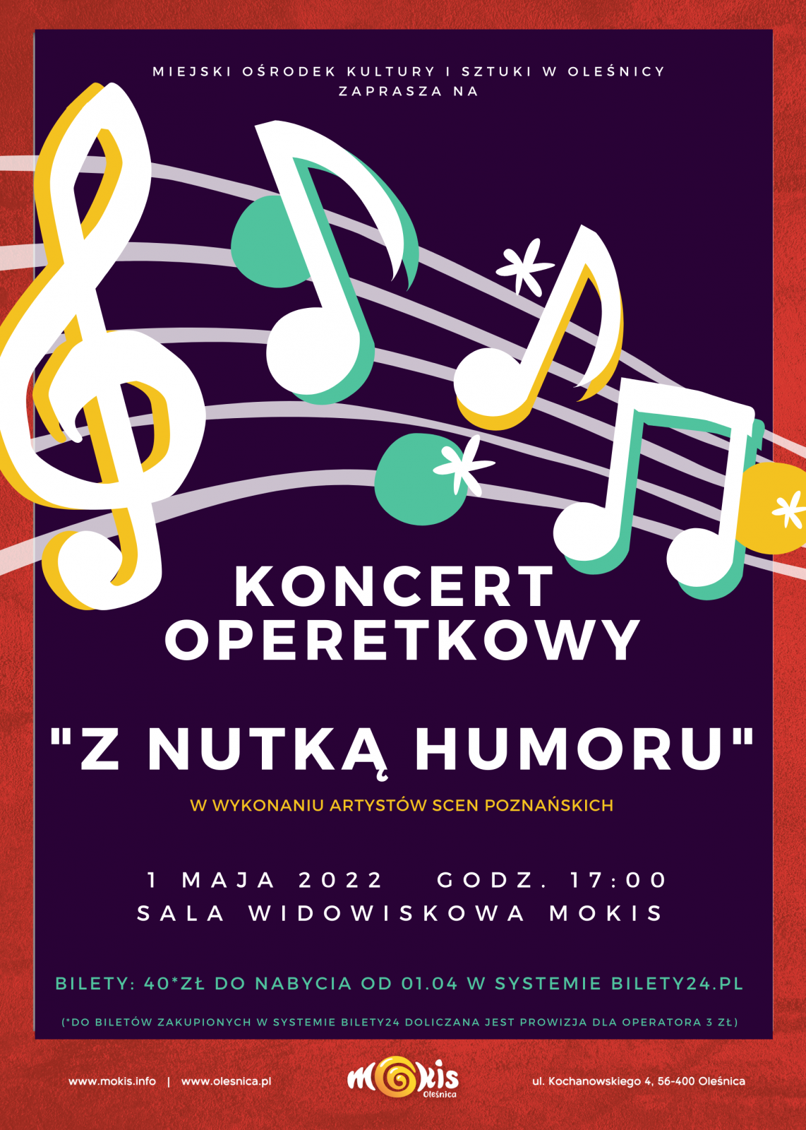 plakat operetka